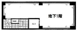 新宿リカム3ビル B1階 間取り図