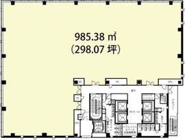 ネクストサイト渋谷ビル 2階 間取り図