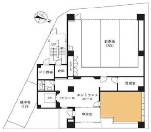 VORT麻布イースト 1階 間取り図