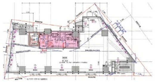 赤坂フロントタウン 2階 間取り図