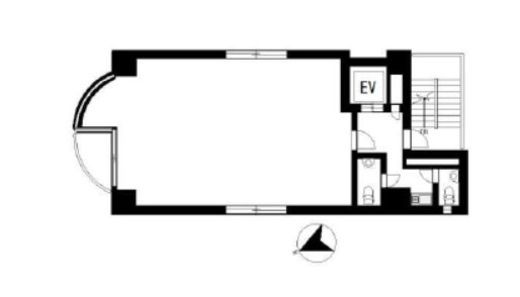 広尾AKビル 7階 間取り図