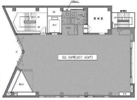 丸八青山ビル 4階 間取り図