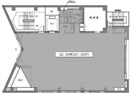 丸八青山ビル 4階 間取り図