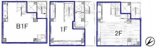 表参道杉山ビル B1-2階 間取り図