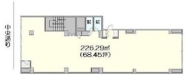 第21中央ビル 8階 間取り図