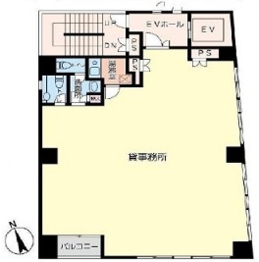 西桜ビル 6階 間取り図