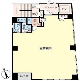 西桜ビル 6階 間取り図