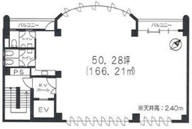 第7瑞穂ビル 4階 間取り図