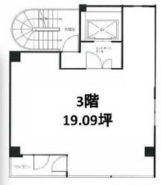 土井ビル 3階 間取り図