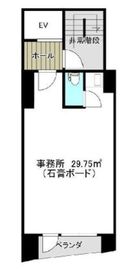 道玄坂伊藤ビル 6階 間取り図