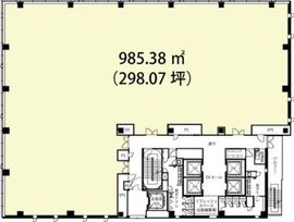 ネクストサイト渋谷ビル 3階 間取り図