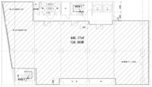 ヒューリック渋谷ビル 6階 間取り図