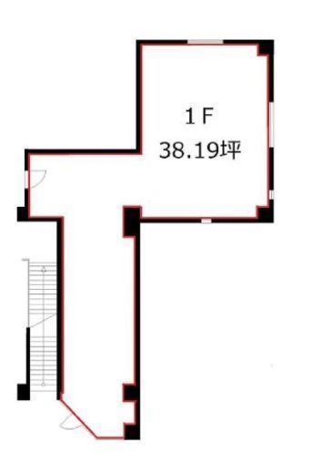 銀座あづまビル 1階 間取り図
