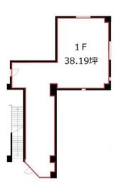 銀座あづまビル 1階 間取り図