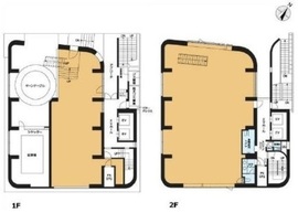 VORT AOYAMA2 1-2階 間取り図