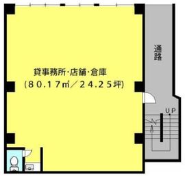 井上ビル(早稲田) 1階 間取り図