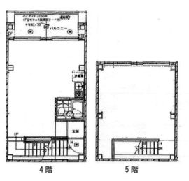 O・D・Aビル 4-5階 間取り図