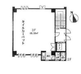 RY Bldg. 3階 間取り図