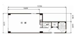 石和田ビル 2階 間取り図