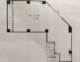 三崎町MKビル 5階 間取り図