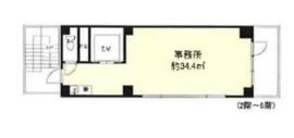 ソレイユビル 3階 間取り図