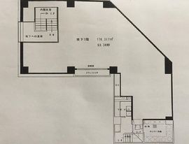 三崎町MKビル B1階 間取り図