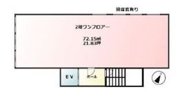 神楽坂CO&COビル 2階 間取り図