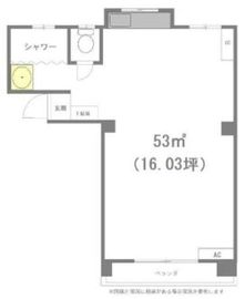 クランツ南新宿 302 間取り図