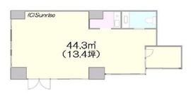 愛住ビル 1階 間取り図