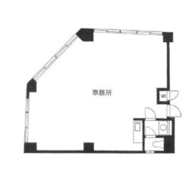 浜野ビル 2階 間取り図