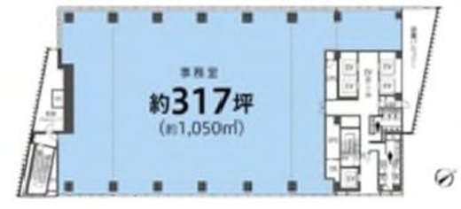 神宮前タワービルディング 20階 間取り図