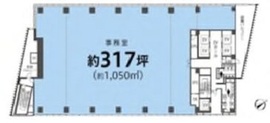 神宮前タワービルディング 20階 間取り図