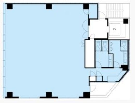 PMO芝大門 5階 間取り図