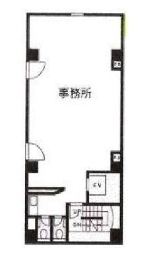 新富アネックス 4階 間取り図