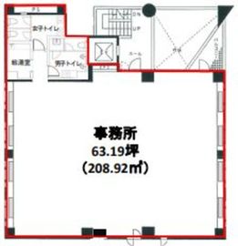 コルティーレ高田馬場 2階 間取り図