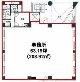 コルティーレ高田馬場 6階 間取り図