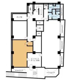 VORT西新宿 B1階C 間取り図