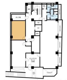 VORT西新宿 B1階D 間取り図