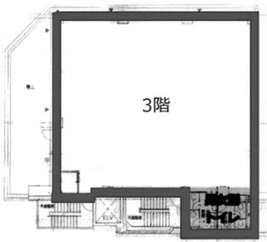 戸越銀座フロント(旧 第百生命戸越ビル) 3階 間取り図