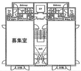 LAPIS青山Ⅱ 201 間取り図
