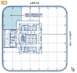 アークヒルズ仙石山森タワー 29階 間取り図