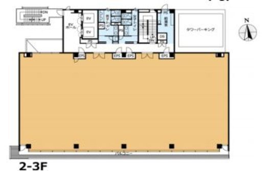 VORT麻布Maxim(旧:髙栄麻布ビル) 2階 間取り図