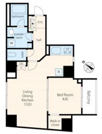 VORT渋谷松濤residence 901 間取り図