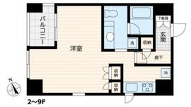 VORT銀座residenceⅡ 601 間取り図