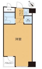スターコート日本橋 607 間取り図