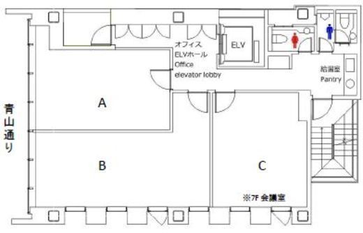 日総第25ビル 802(Bタイプ) 間取り図