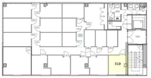 エキスパートオフィス麹町 319 間取り図