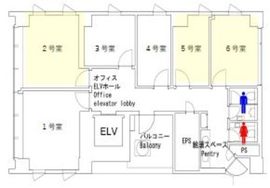 エキスパートオフィス渋谷 702 間取り図