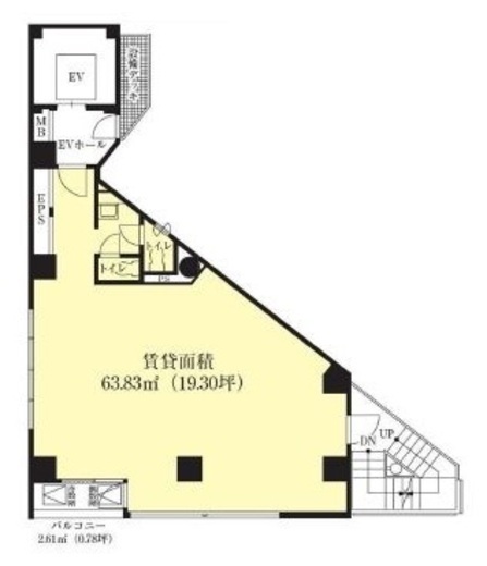 VORT秋葉原Ⅳ(旧:秋葉原シグマビル) 4階 間取り図