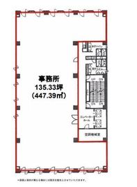 ヒューリック銀座イーストビル 9階 間取り図